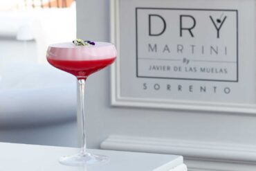 Il cocktail Summer Flower del Dry Martini di Sorrento