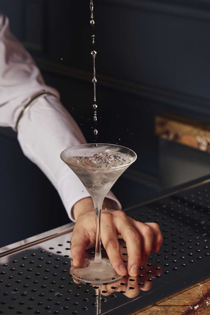 Uno dei cocktail del nuovo cocktail bar Jerry Thomas